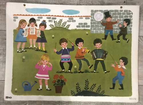 Affiche scolaire 1968 fernand - scolaire,