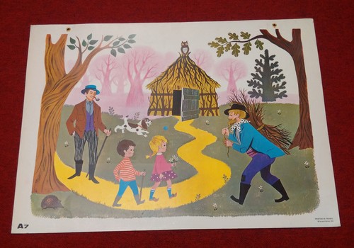 Affiche scolaire bel état - ,