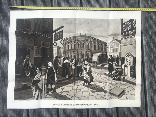 Affiche scolaire 1955 - 1955, alfred