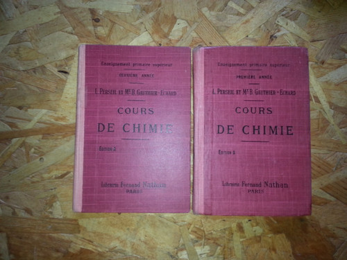 Cours chimie 1er - chimie, 2ème