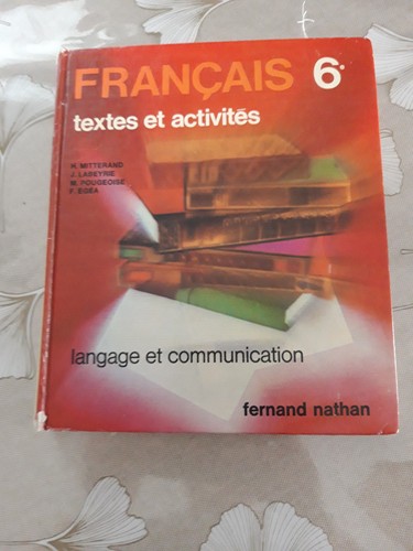 Livre francais fernand - francais, 6e