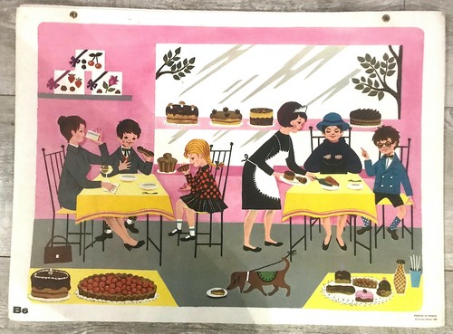 Affiche scolaire 1968 fernand - affiche,