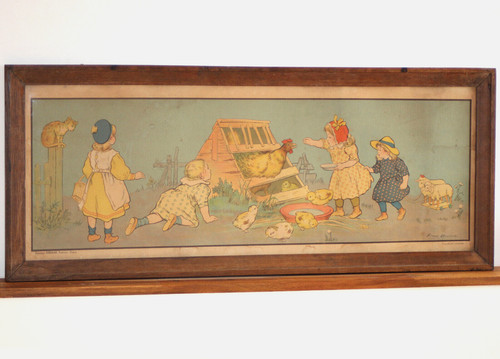 Rare affiche frise décorative - rare,